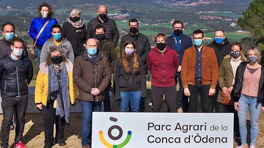 Presentació del projecte de parc agrari a la Tossa, a Santa Margarida de Montbui