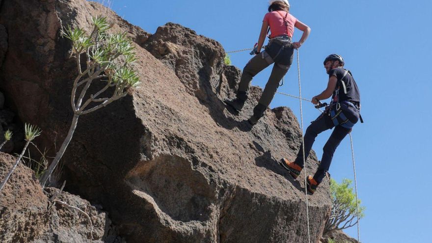 Researchers find eight difficult-to-access caves with Guanche remains in Tenerife