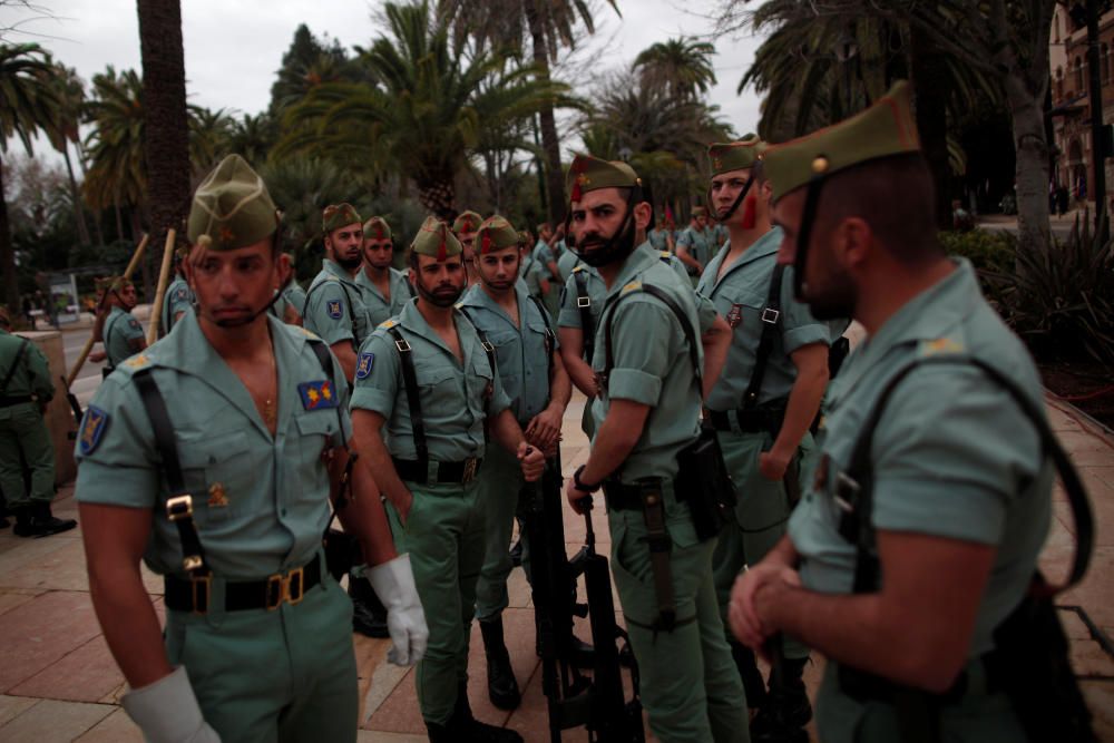 La cumbre se celebra en el Ayuntamiento de Málaga, por lo que el entorno del consistorio y todo el Paseo del Parque se encuentran bajo fuertes medidas de seguridad desde primera hora.