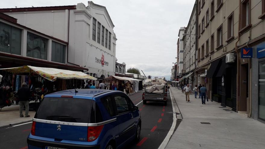 Tregua tensa en el mercado de Vilagarcía