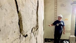 Trabajos en el monasterio de Sant Cugat