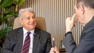 Laporta: "No hay que fichar por fichar, hay que seguir mirando lo que tenemos en casa"