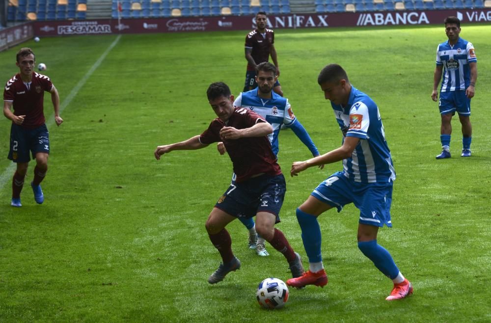 El Dépor le gana 1-2 al Pontevedra