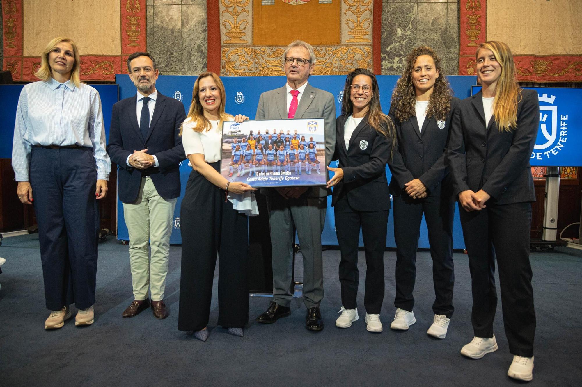 Acto de reconocimiento al Costa Adeje Tenerife