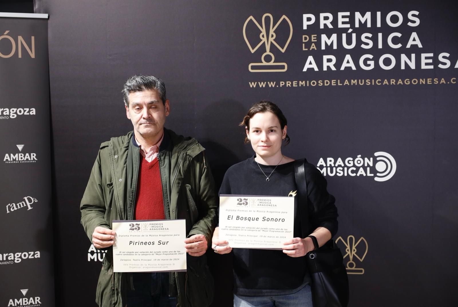 25ª edición de los Premios de la Música Aragonesa