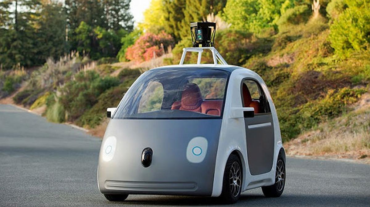 Google presenta un prototip de cotxe autònom.