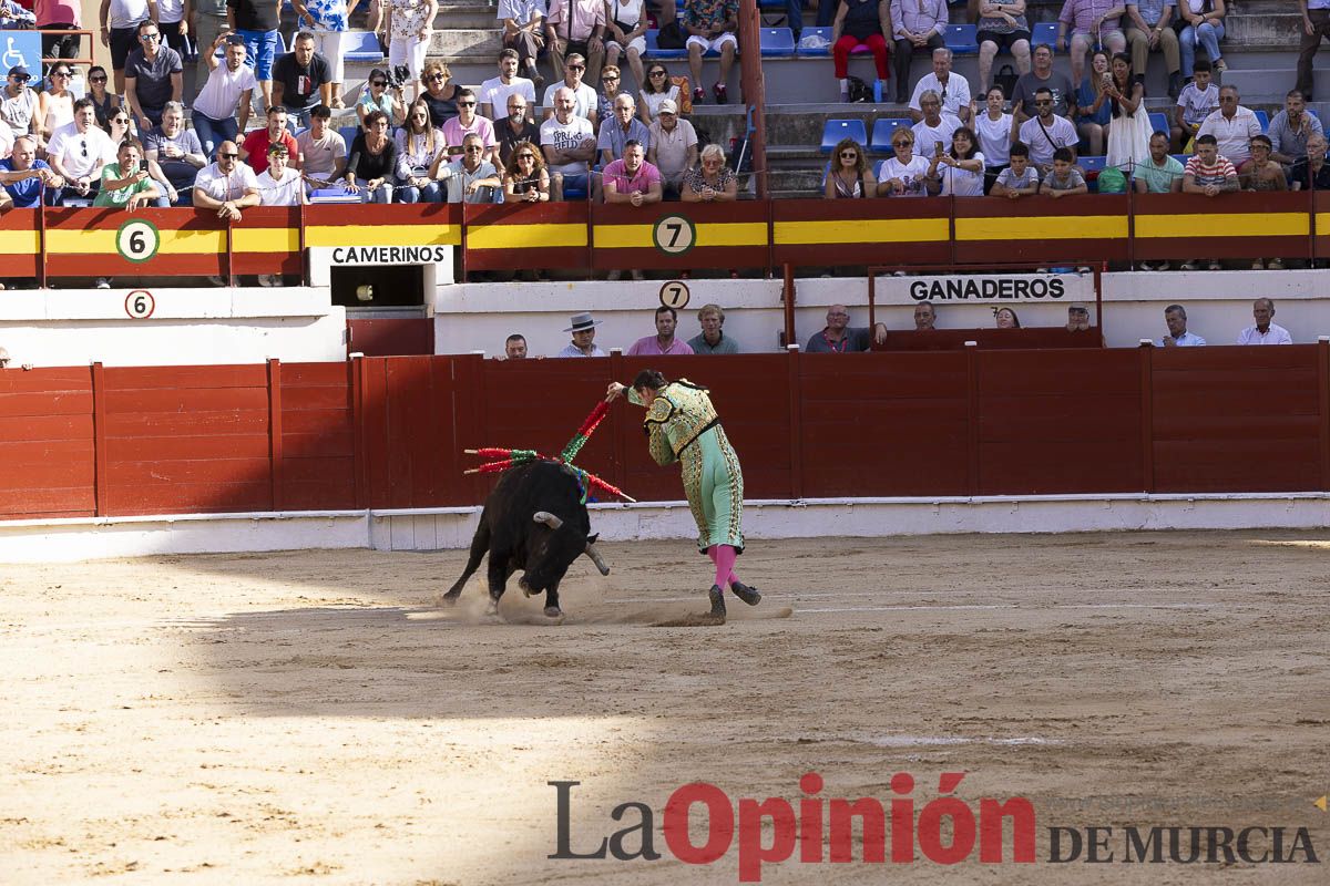 Corrida de toros en Abarán (El Fandi, Emilio de Justo, El Payo)
