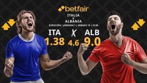 Italia vs. Albania: horario, TV, estadísticas, clasificación y pronósticos