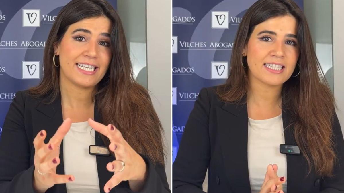 María López-Escobar, abogada de herencias.