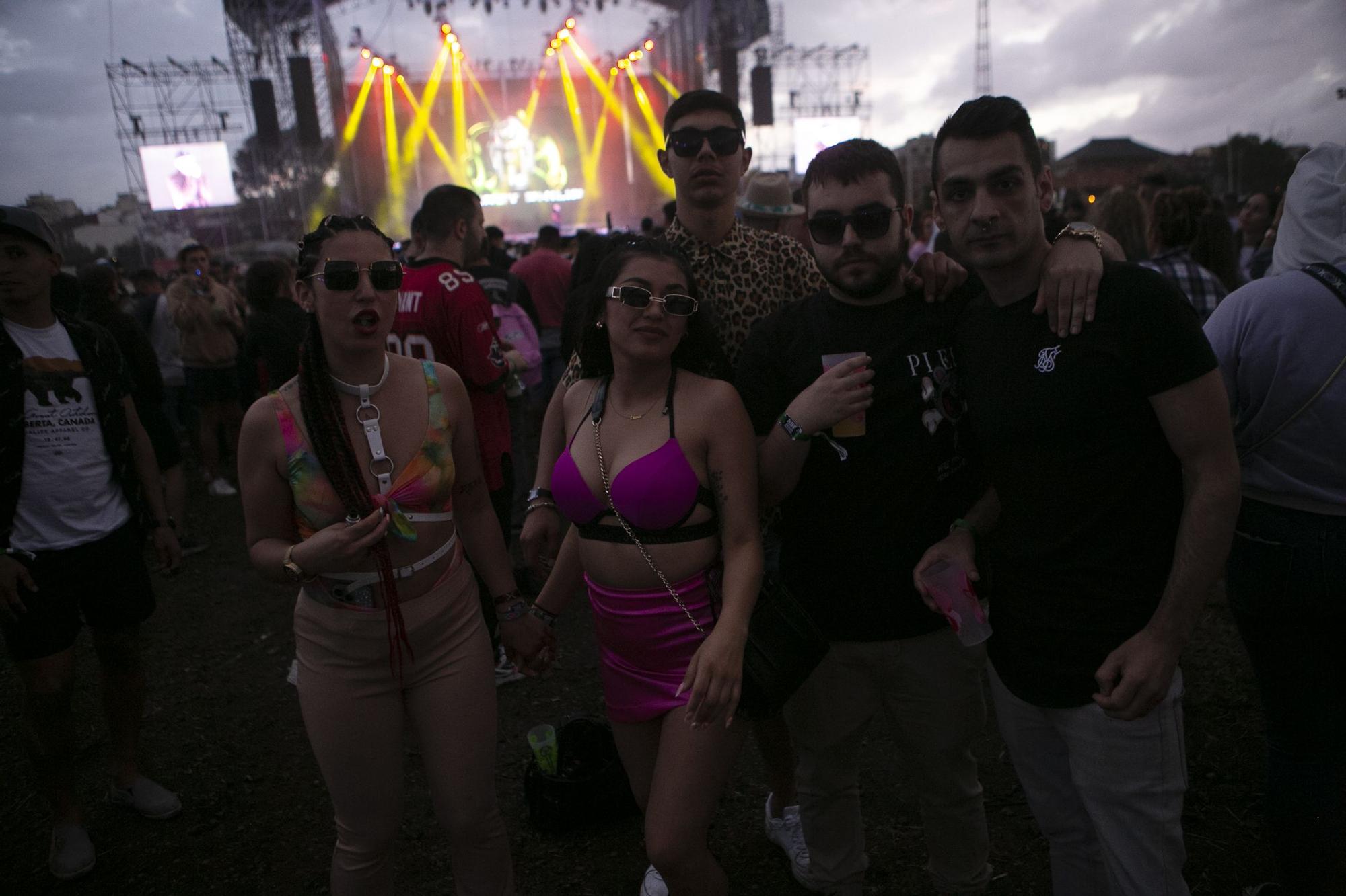 En imágenes: así fue el primer día del Reggaeton Beach Festival de Avilés