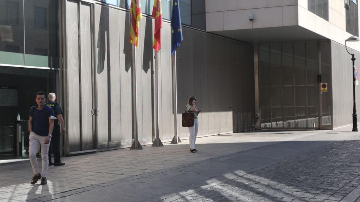 La Audiencia Provincial de Zaragoza, en una imagen de archivo.