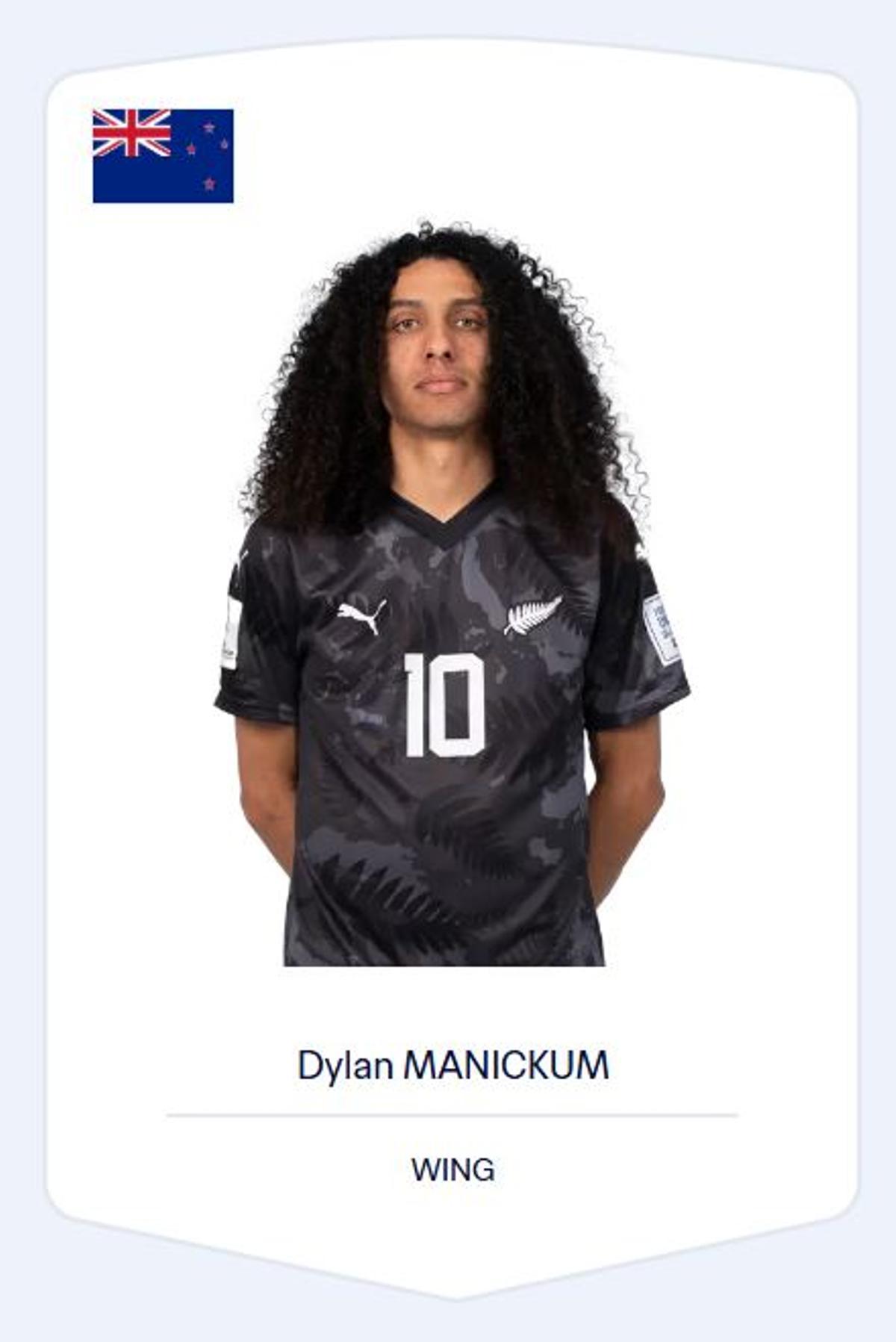 Dylan Manickum, en el Mundial de Fútbol Sala en Uzbekistán