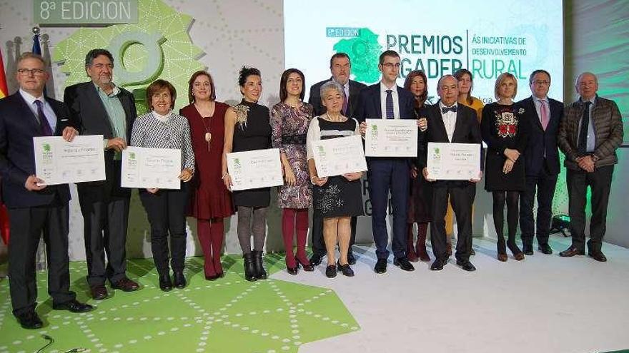 Galardonados con los premios Agader // I. Osorio