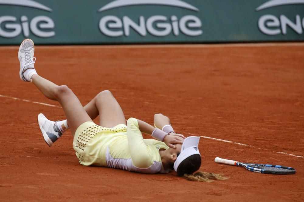 Garbiñe Muguruza conquista Roland Garros