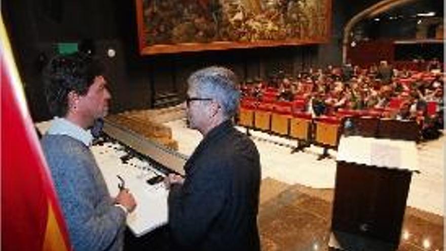 Huchet explica la globalització a Girona