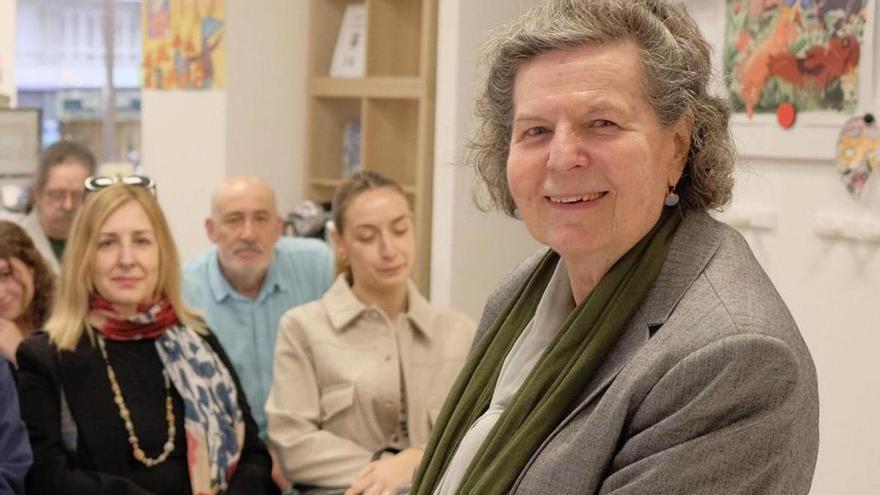 Rosa Navarro Durán, ayer, en la presentación de la edición de Lope.