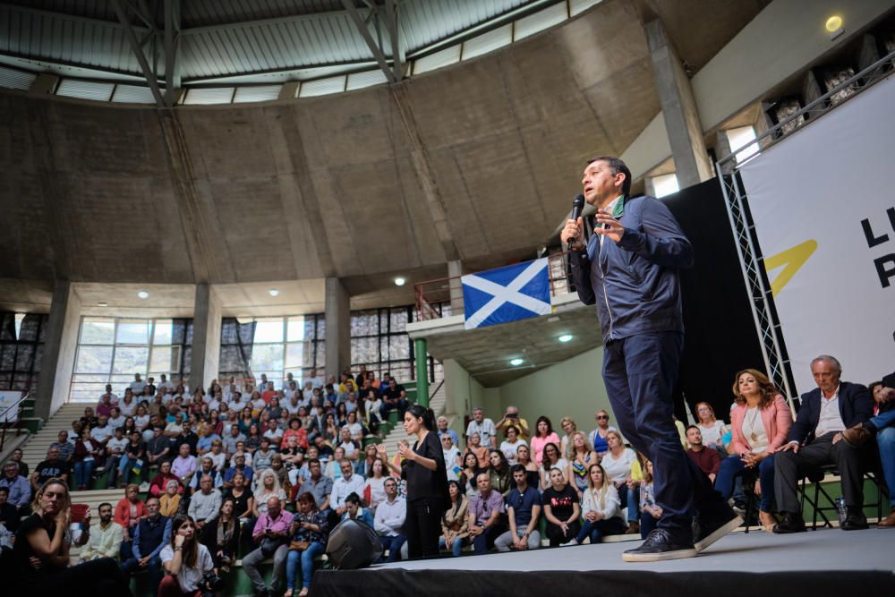 Acto electoral de CC-PNC de Fernando Clavojo