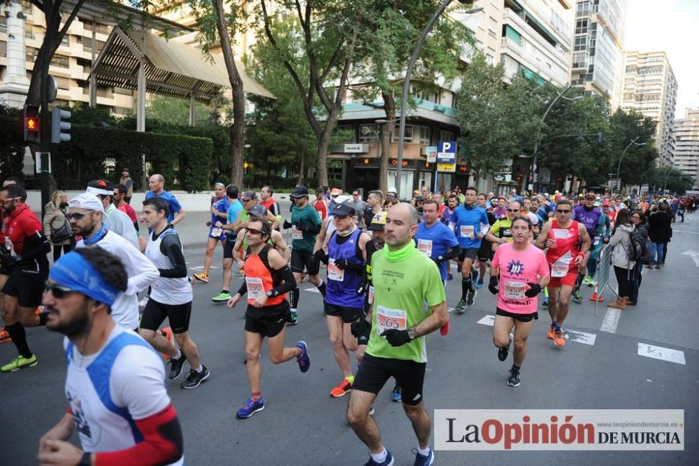 Murcia Maratón. Salida