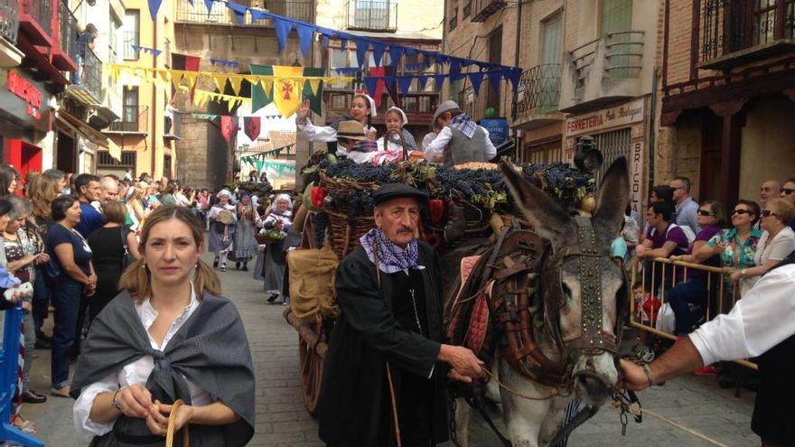 Desfile de carros de la Fiesta de la Vendimia de Toro en una edición anterior.