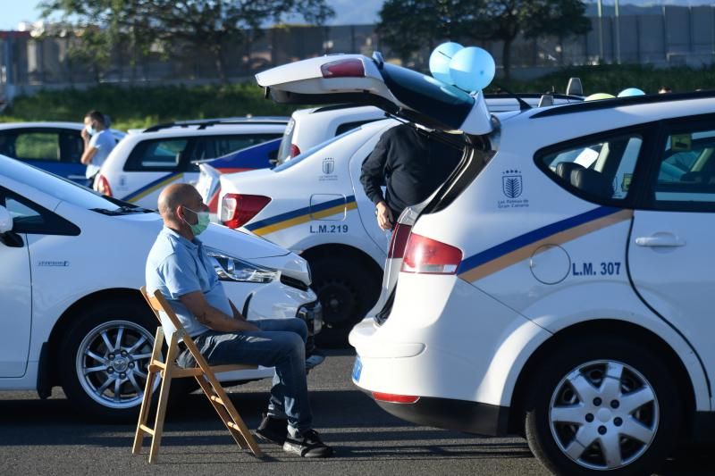 Concentración Taxistas por la regulación de días libres