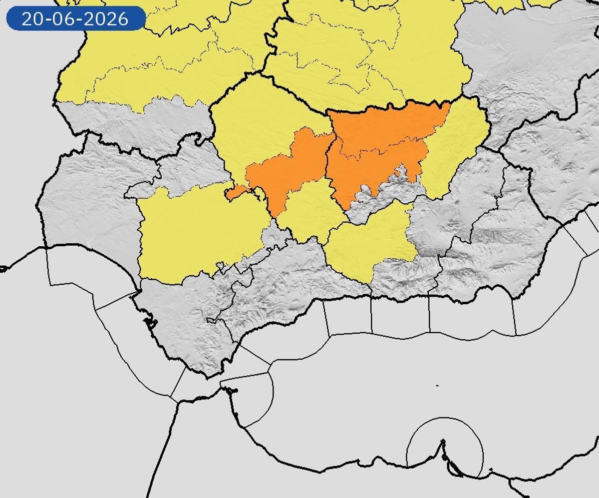 Córdoba, en aviso naranja por calor este sábado.