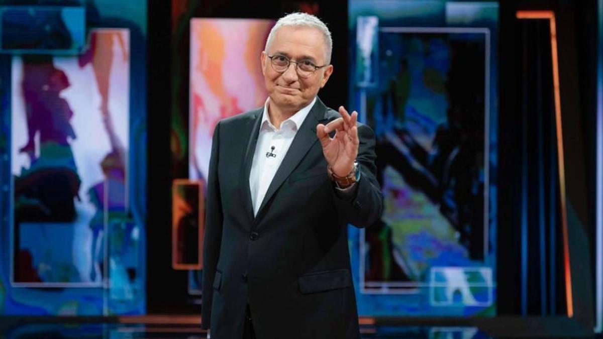 Xavier Sardá, en una de sus apariciones televisivas.