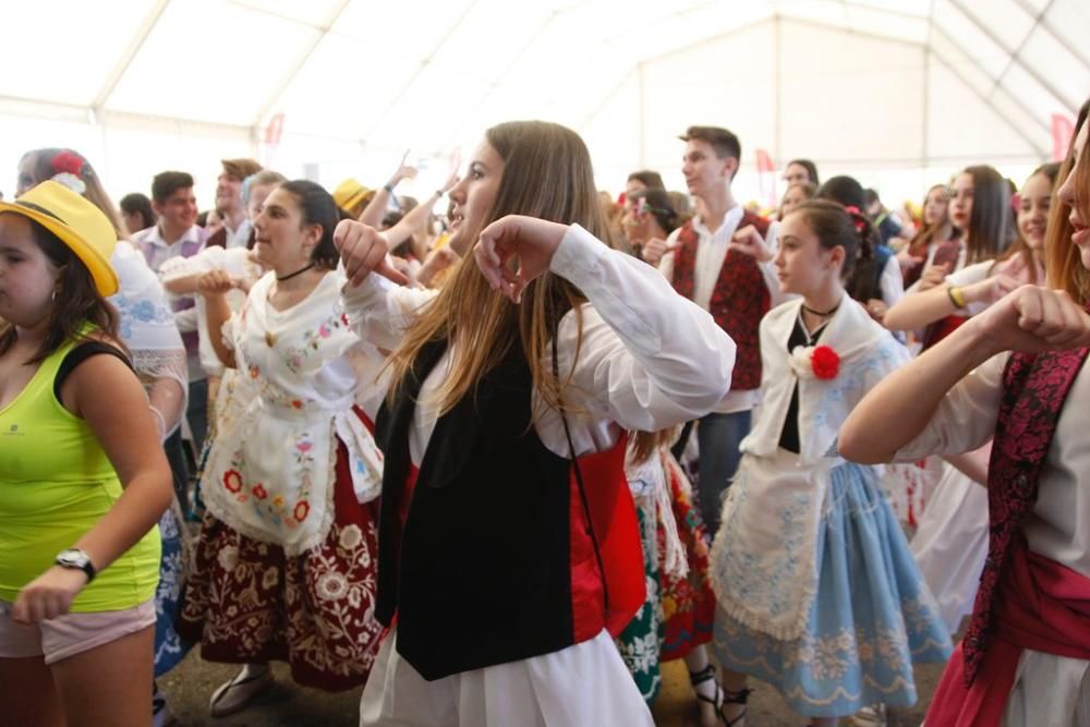 Ambiente en La Repanocha durante el Bando de la Huerta 2018