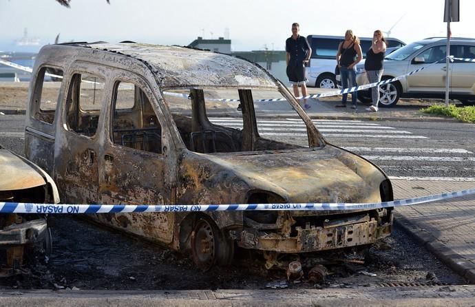 24/08/2018 JINÁMAR, TELDE. Incendio de 25 ...