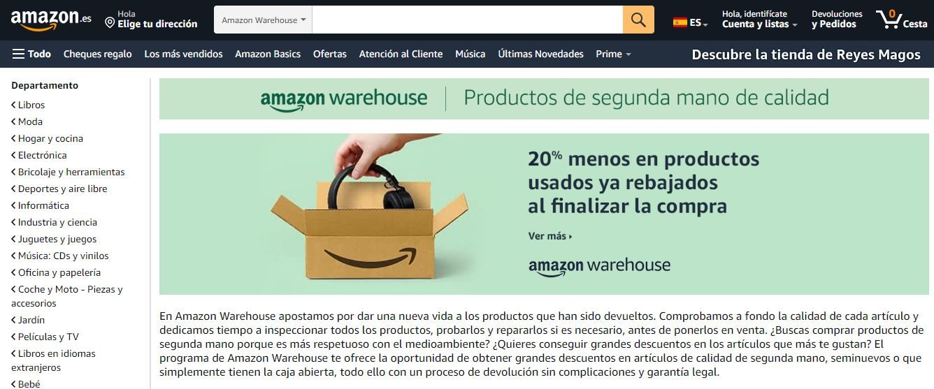 En  Warehouse puedes comprar productos con hasta 70% de descuento y  sin Prime: cómo funciona - La Opinión