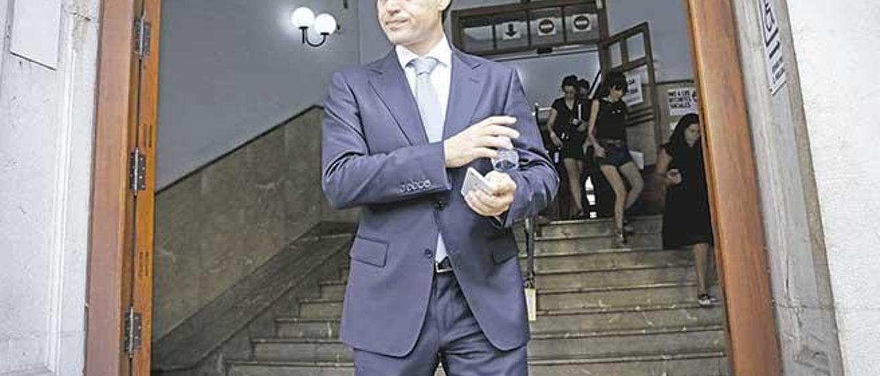 El político Gijón negó ante el juez que hubiera asistido nunca a orgías sexuales con prostitutas.