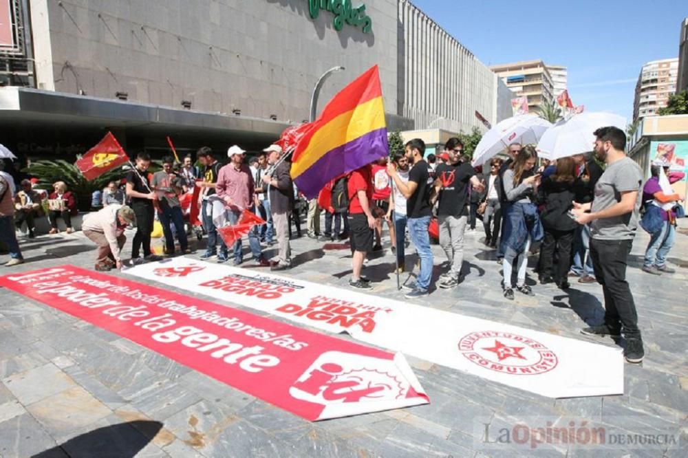 Manifestación del 1 de mayo en Murcia