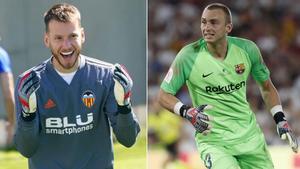 Neto y Cillessen.