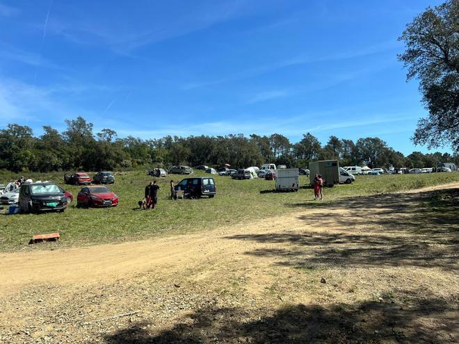 Les imatges de la rave il·legal a les Gavarres