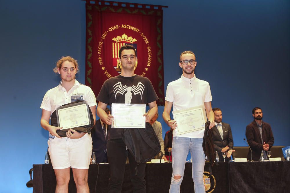 150 alumnos recogen en la UA sus diplomas de la Olimpiada del Saber