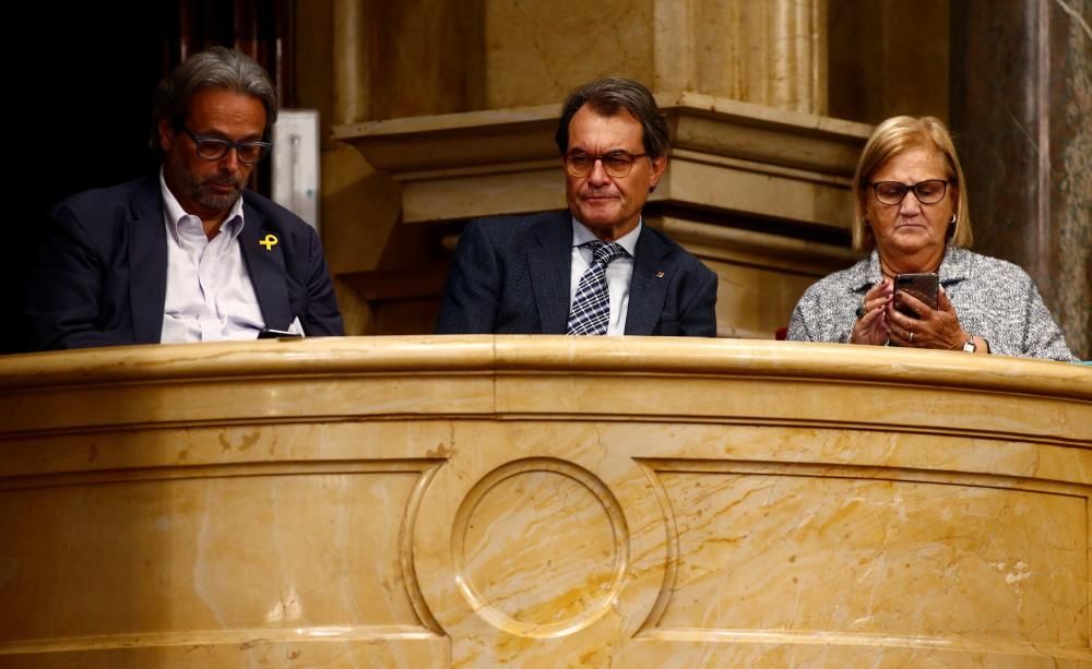 Ple d'investidura de Quim Torra