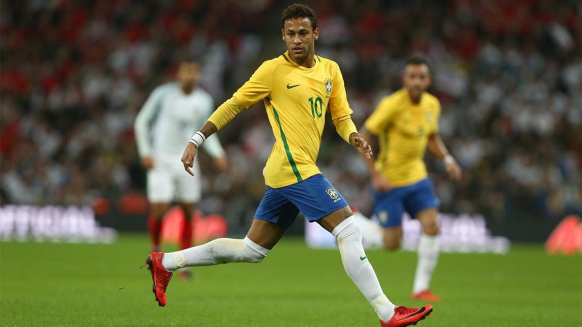 Neymar liderará a Brasil en el Mundial de Rusia
