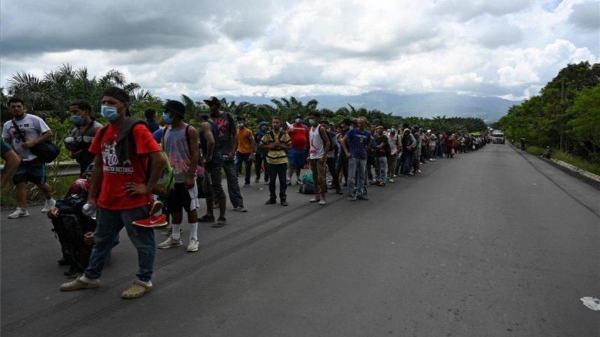 Sale de Honduras una nueva caravana de inmigrantes hacia EEUU