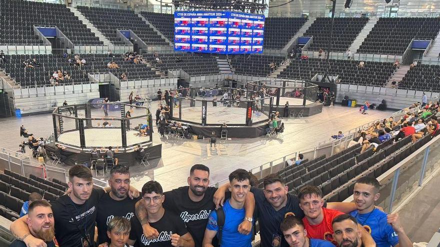 La selección murciana de MMA compite por primera vez