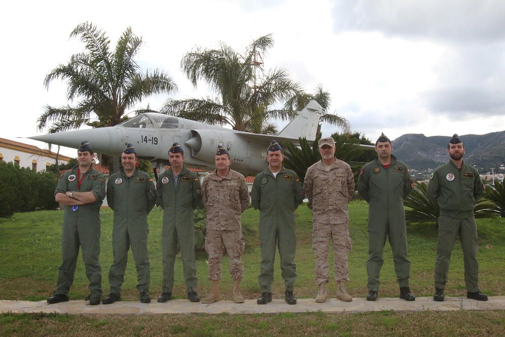 Los mejores pilotos de combate se reúnen en Málaga para mejorar sus habilidades y entrenarse al mando de los F-18