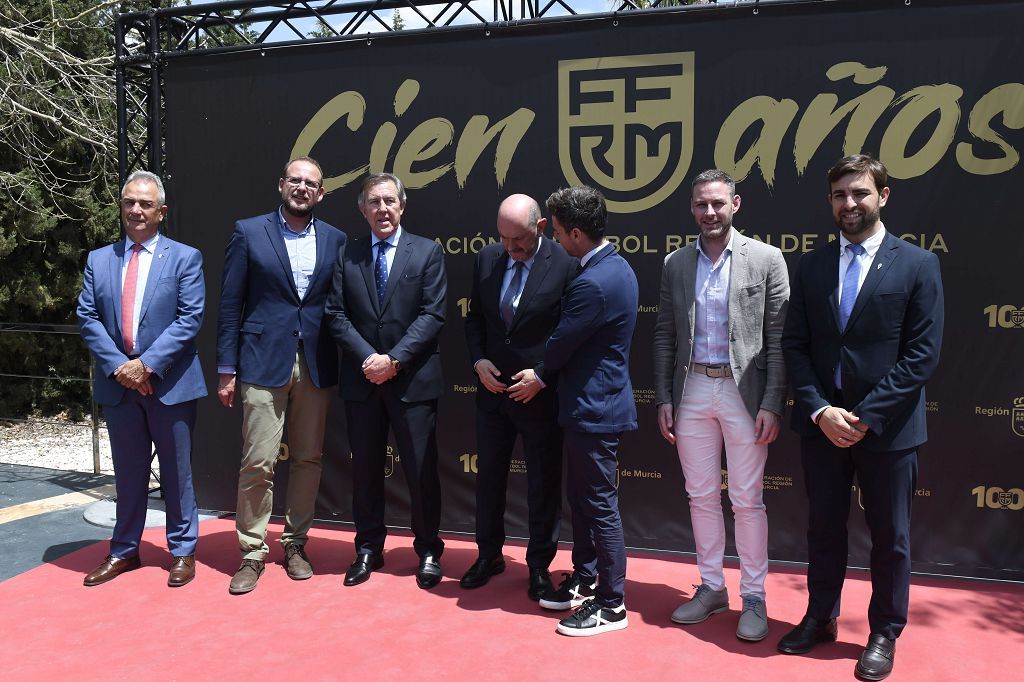 Las imágenes de la gala por los 100 años de la Federación Murciana de Fútbol