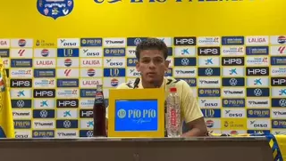 Cedeño, el evangelista que quiere ser Casemiro: "La fe y Dios me ayudarán a lograr éxitos en la UD Las Palmas"