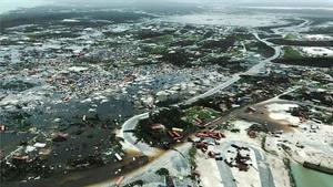 primeras imagenes de la devastacion de las bahamas tras el dorian