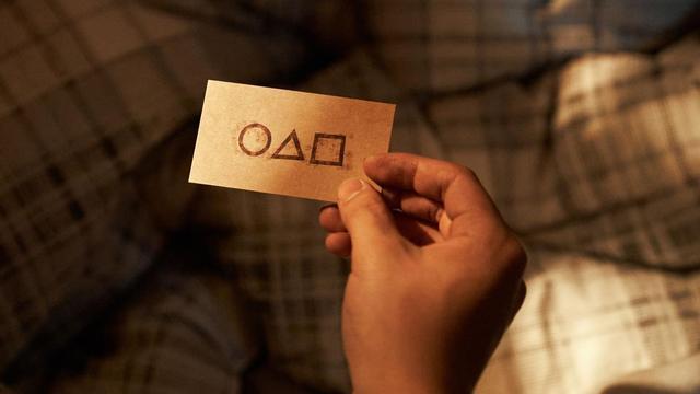 Tarjeta de 'El Juego del Calamar'