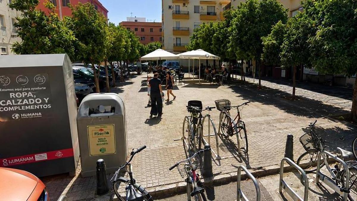 La Plaza del Pelícano de Sevilla ganará árboles, accesibilidad y nueva iluminación LED