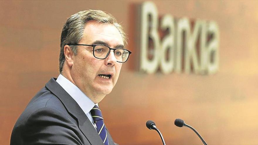 Bankia gana el 54% menos tras protegerse del golpe del covid