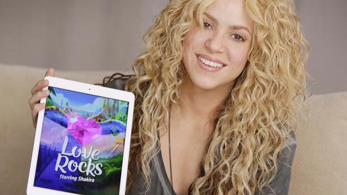 Shakira y Rovio presentan 'Love Rocks'