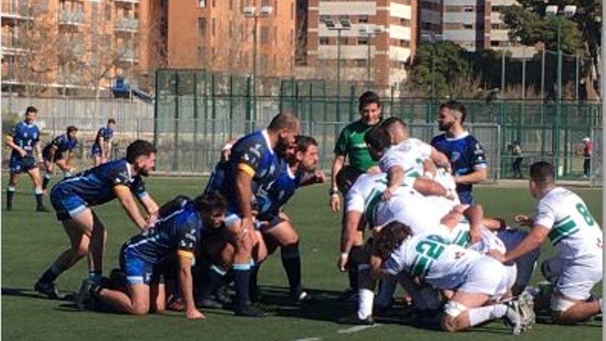 Partido Valencia Rugby-Akra Bárbara correspondiente a la Jornada 10 en DHB que había sido aplazado.