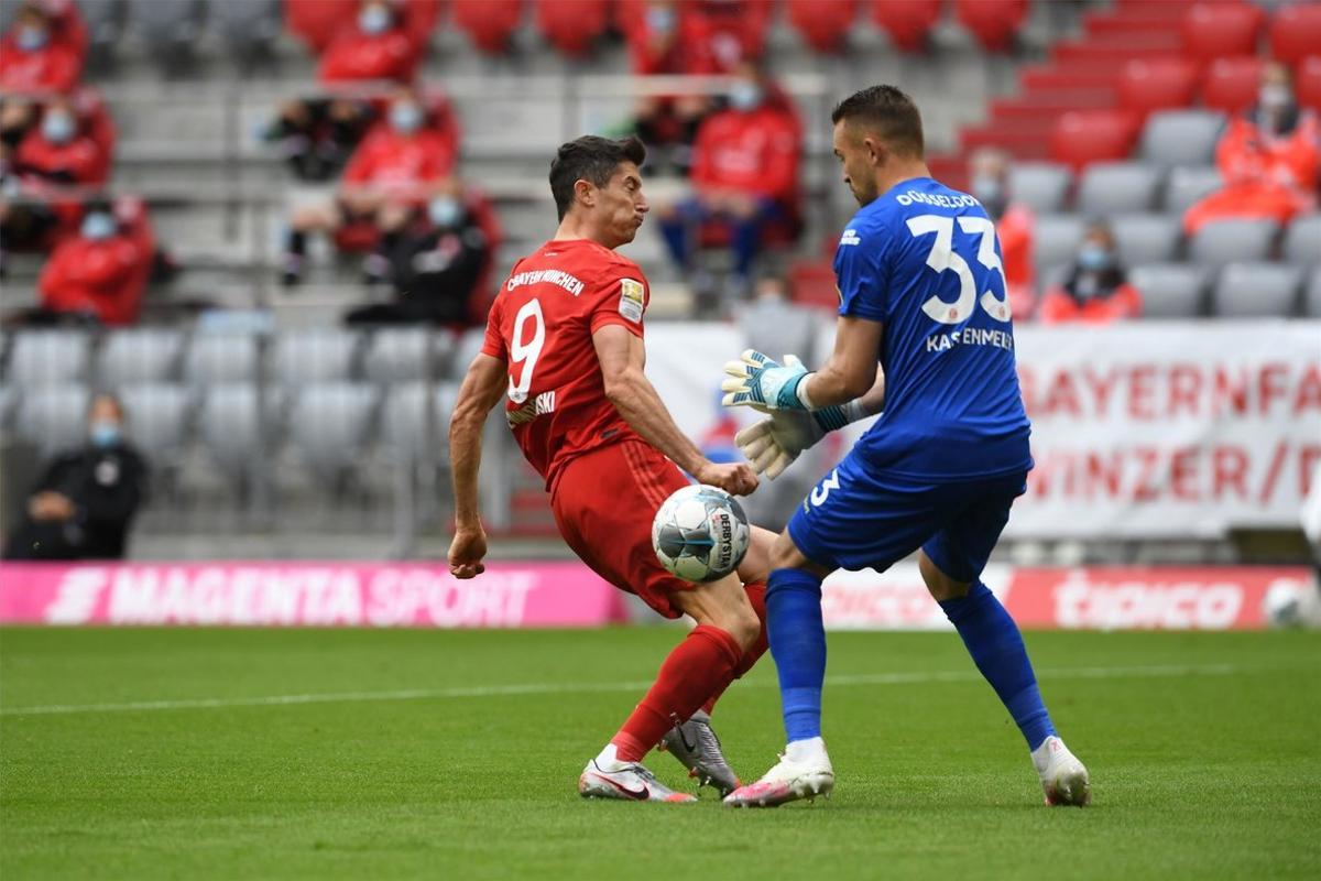 Las imágenes del Bayern Múnich vs Fortuna Düsseldorf