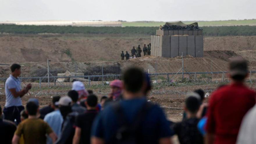 Protestas en Gaza por el traslado de la Embajada de EEUU a Jerusalén