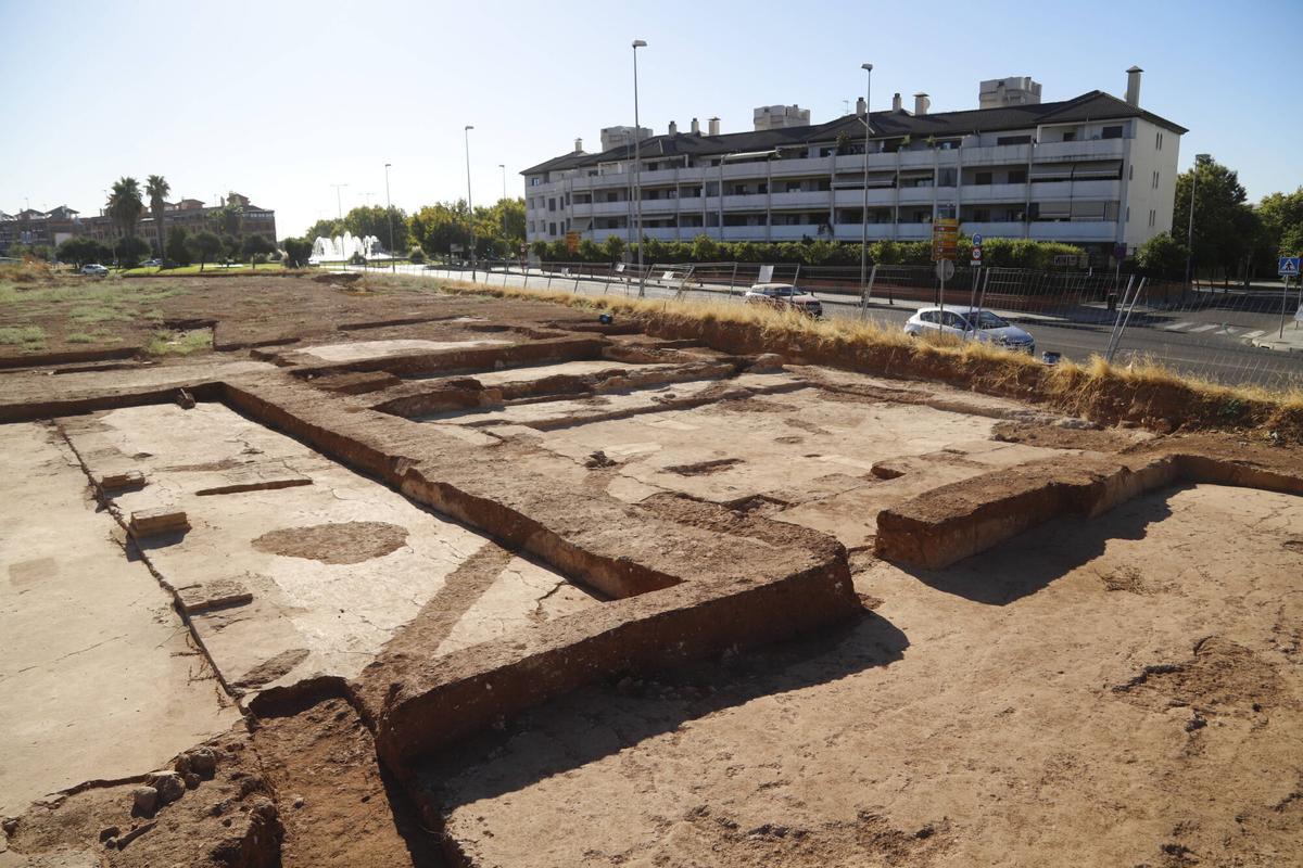 A.J.González Córdoba Restos yacimiento arqueológico complejo religioso de la avenida de la Arruzafilla Ronda Norte